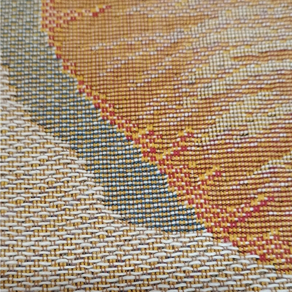 Perola Da Nazare Portugal Leaf Design Tapestry Card Tablecloth Fall Harvest READ